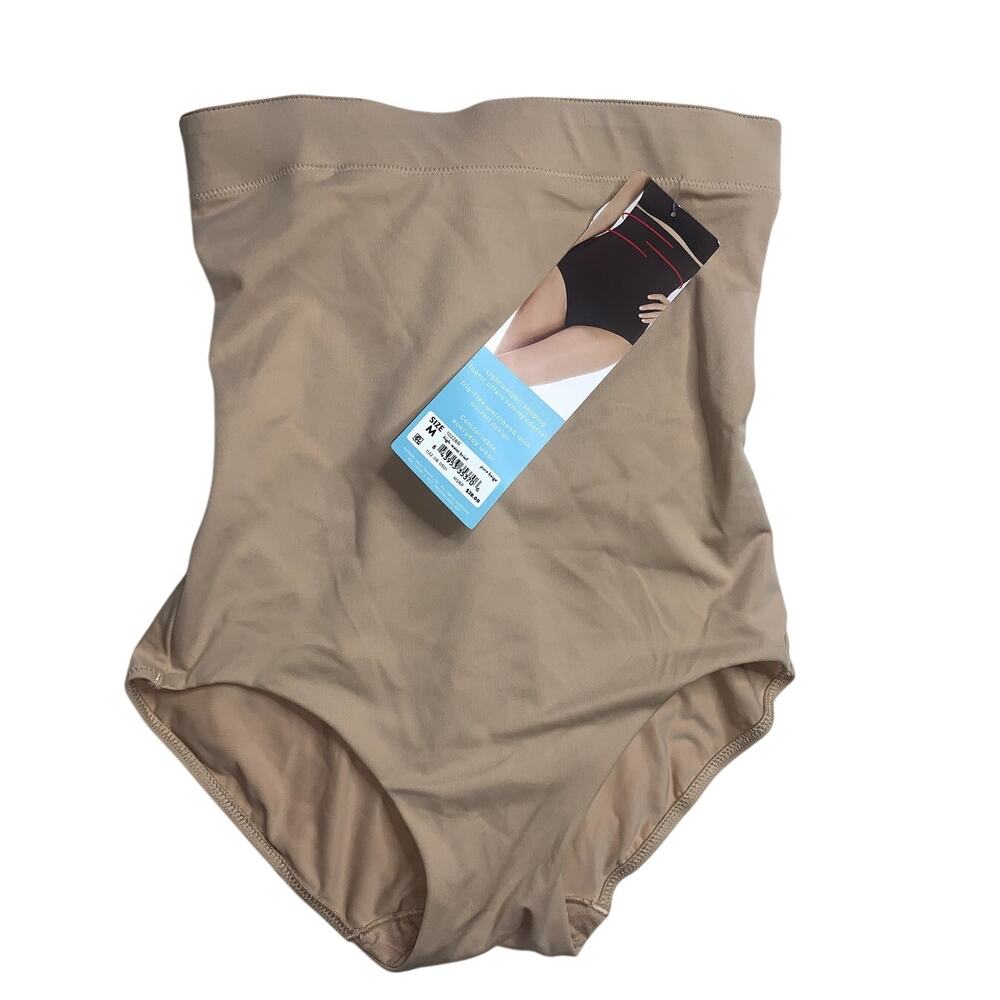 Spanx Women's‎ Pure Beige Shaping High Waist Brief Size M